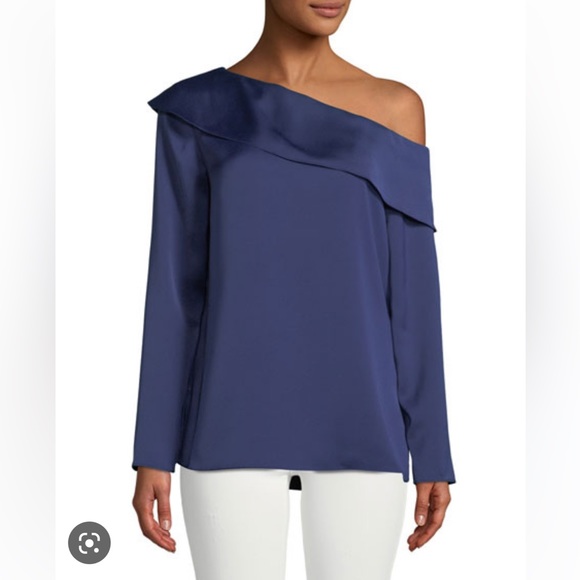 Club Monaco Kerni crepe blouse - Picture 1 of 14